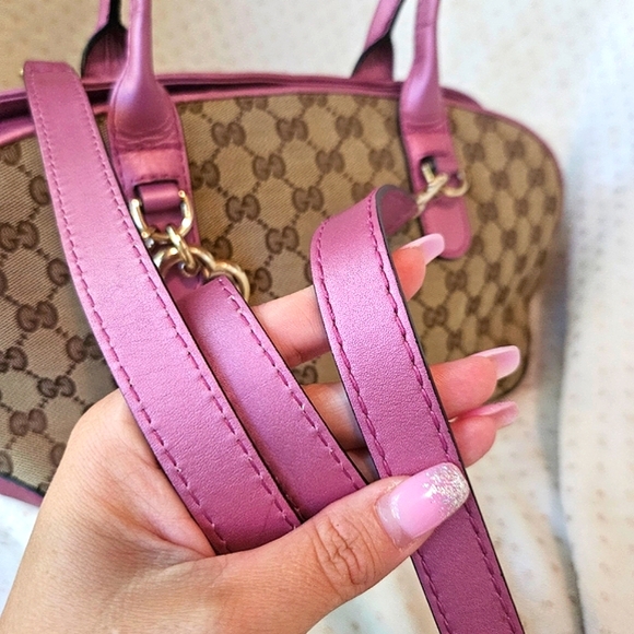 GORGEOUS RARE Authentic Gucci Pink Satchel - Picture 15 of 15